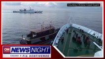 Bangaan ng mga barko ng PH, China sa gitna ng resupply mission | News Night