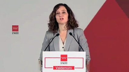 Ayuso sacude con fuerza al etarra Otegi y vuelve a pedir la ilegalización de EH Bildu