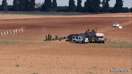 I soldati israeliani si esercitano al tiro a segno