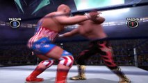 WWE Eddie Guerrero vs Kurt Angle 2 out of 3 falls match SmackDown 2 Sep 2004| SmackDown vs Raw PCSX2