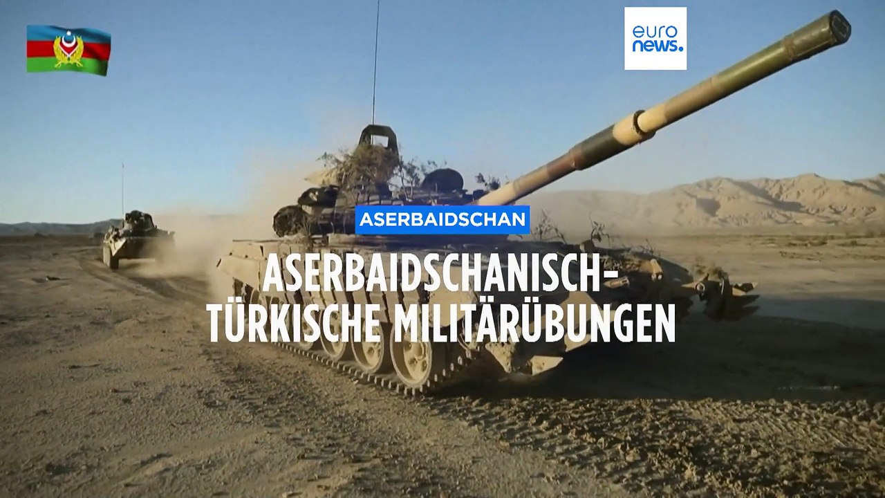 Nahe der armenischen Grenze: Aserbaidschan und Türkei führen Militärübungen durch