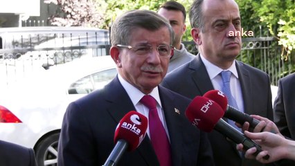 Davutoğlu a annoncé qu'il demanderait une nomination au président Erdoğan sur la question palestinienne : ＂J'espère que la main qu'il a tendue à tout le monde permettra de résoudre ces questions dans le passé...