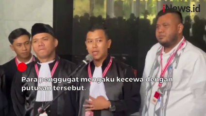 Tolak Gugatan Batas Maksimal Usia Capres, Penggugat Kecewa dengan MK