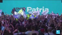 Peronist candidate Sergio Massa faces off far right's Javier Milei