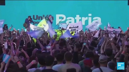 Peronist candidate Sergio Massa faces off far right's Javier Milei