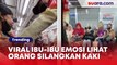 Viral Ibu-ibu Bikin Heboh hingga Emosi di KRL Hanya karena Penumpang Lain Lakukan Ini