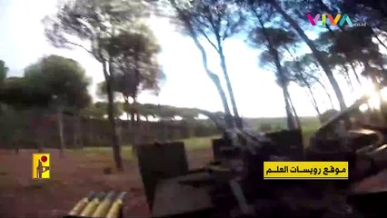 Rekaman Hizbullah Serang Markas dan Persenjataan Zionis
