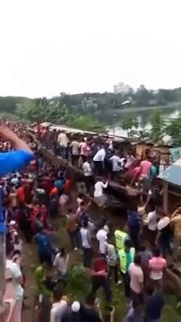 Accident de train au Bangladesh : 12 morts, de nombreux blessés