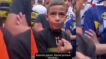 Filistinli çocuktan tüyleri diken diken eden sözler