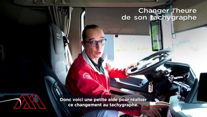 Tuto Mauffrey Academy - Changer l'heure de son tachygraphe