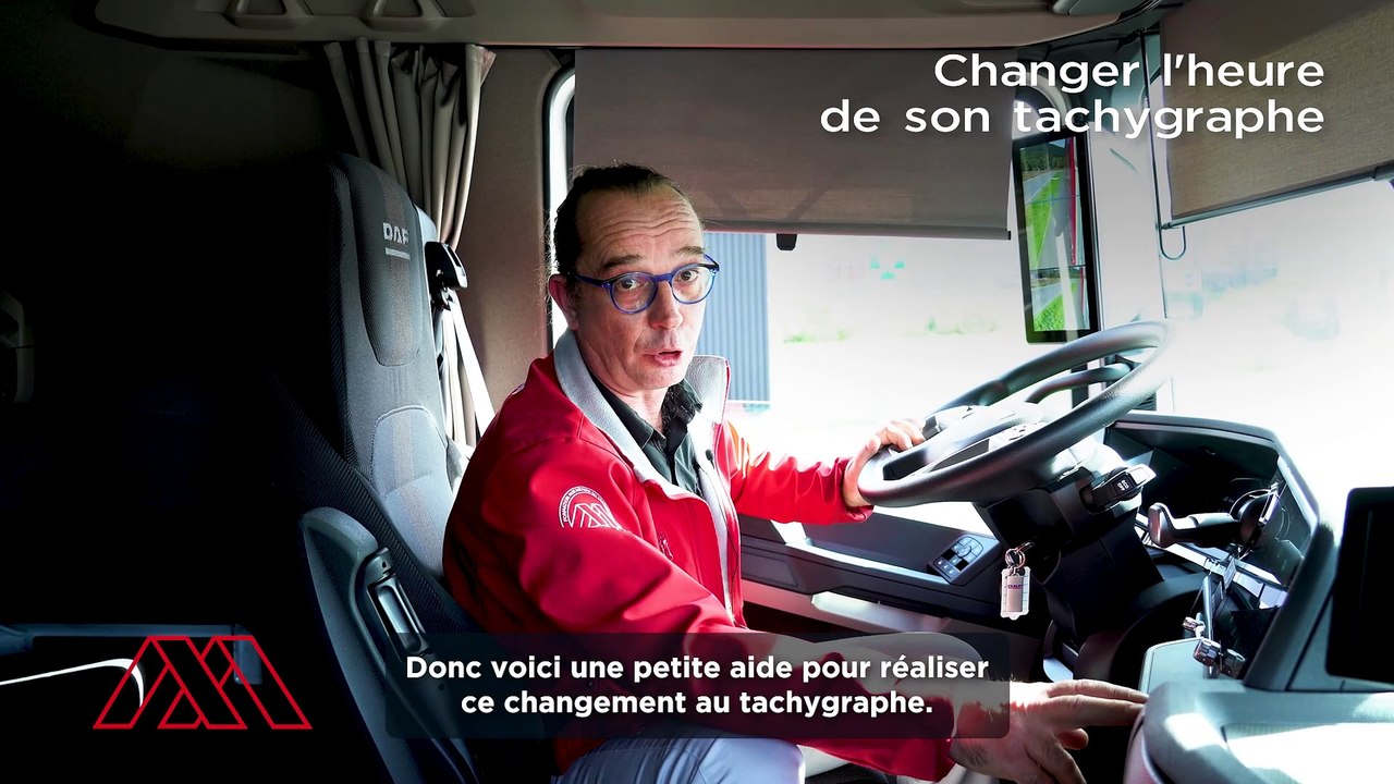 Tuto Mauffrey Academy - Changer l'heure de son tachygraphe