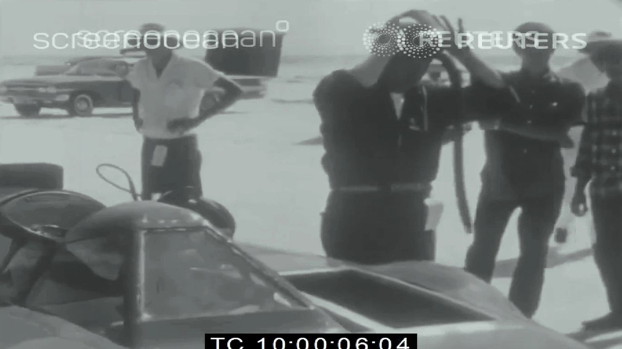 Athol Graham's Fatal Crash @ Bonneville Salt Flats 1960 (Aftermath)