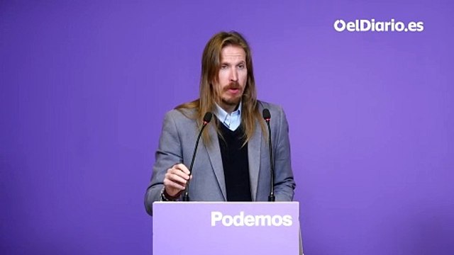 Podemos tilda de “insuficiente” la negociación de PSOE y Sumar para un acuerdo de gobierno