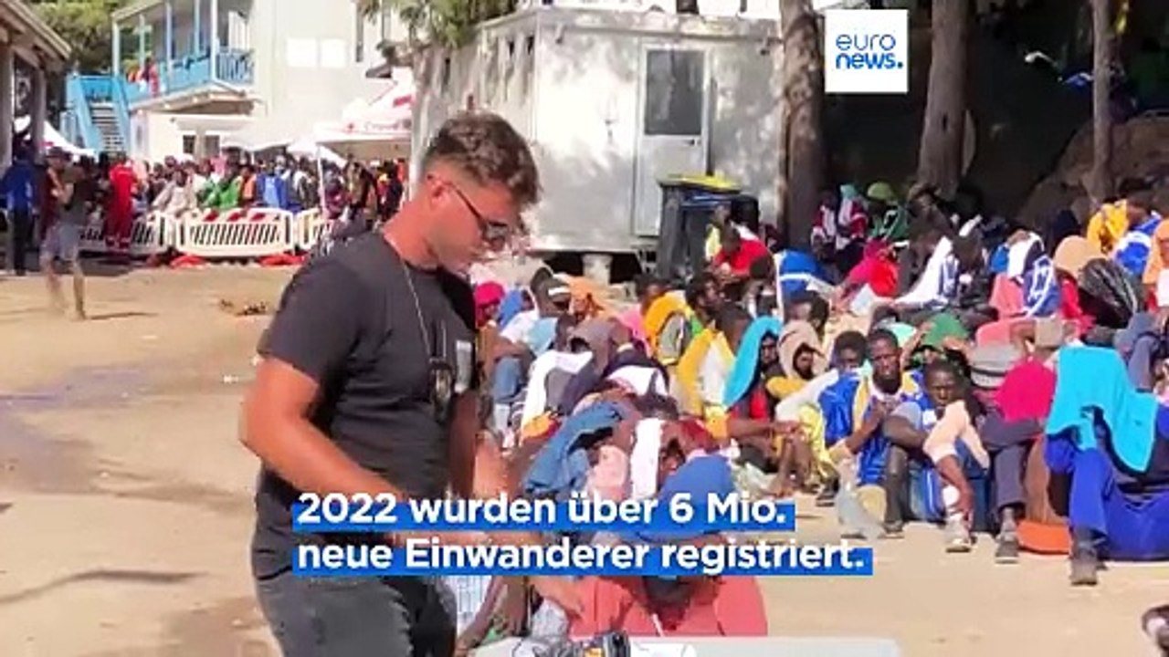 Zuwanderung in OECD-Länder 2022 auf Rekordniveau