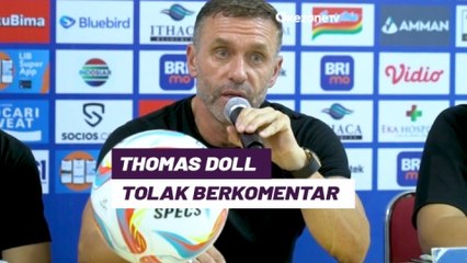 Persija Kalah Kontroversial dari RANS, Thomas Doll Tolak Berkomentar