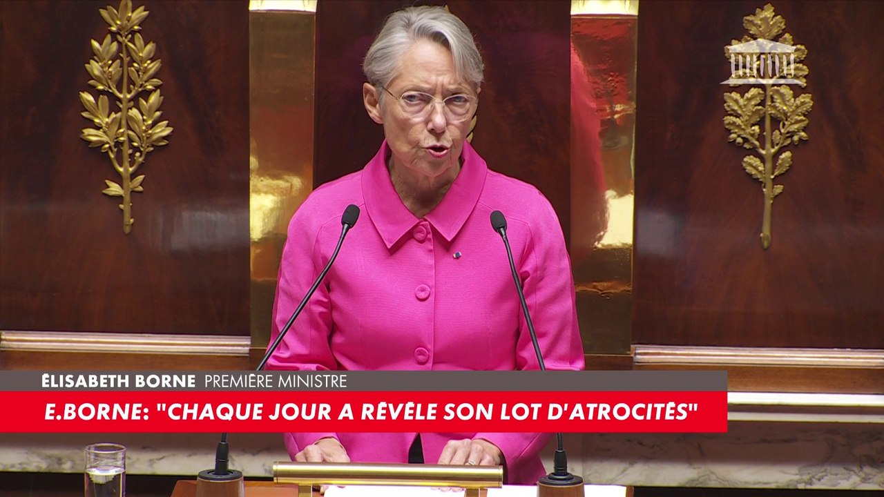 Élisabeth Borne : «Je tenais à dire, une nouvelle fois, ma solidarité envers le peuple israélien dans cette épreuve»