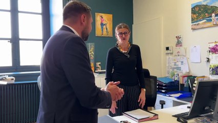 Axel Dugua se prépare au rôle de maire à Saint-Chamond