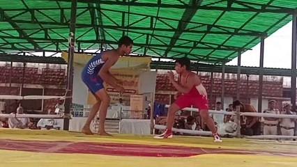 पांच राज्यों के 140 पहलवानों ने इस तरह दिखाया दमखम