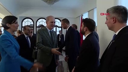 Le président de la Grande Assemblée nationale turque Kurtulmuş a rencontré son homologue tchèque Adamova