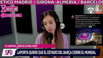 LAPORTA QUIERE QUE LA FINAL SE JUEGUE EN EL CAMP NOU MUNDIAL 2030