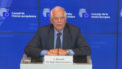 بوريل: لإسرائيل الحق بالدفاع عن نفسها وفق القوانين الدولية