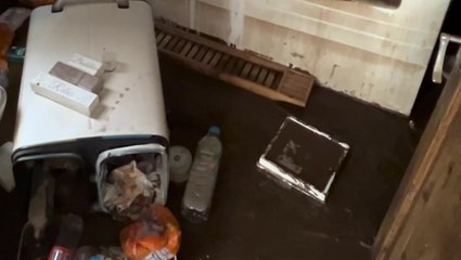 Inside home devastated by Storm Babet as mud destroys furniture