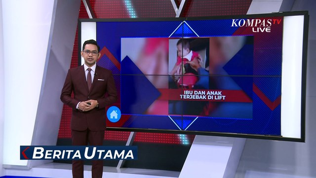 TIm Rescue Damkar Kota Bogor Selamatkan Ibu dan Balita yang Terjebak di Dalam Lift