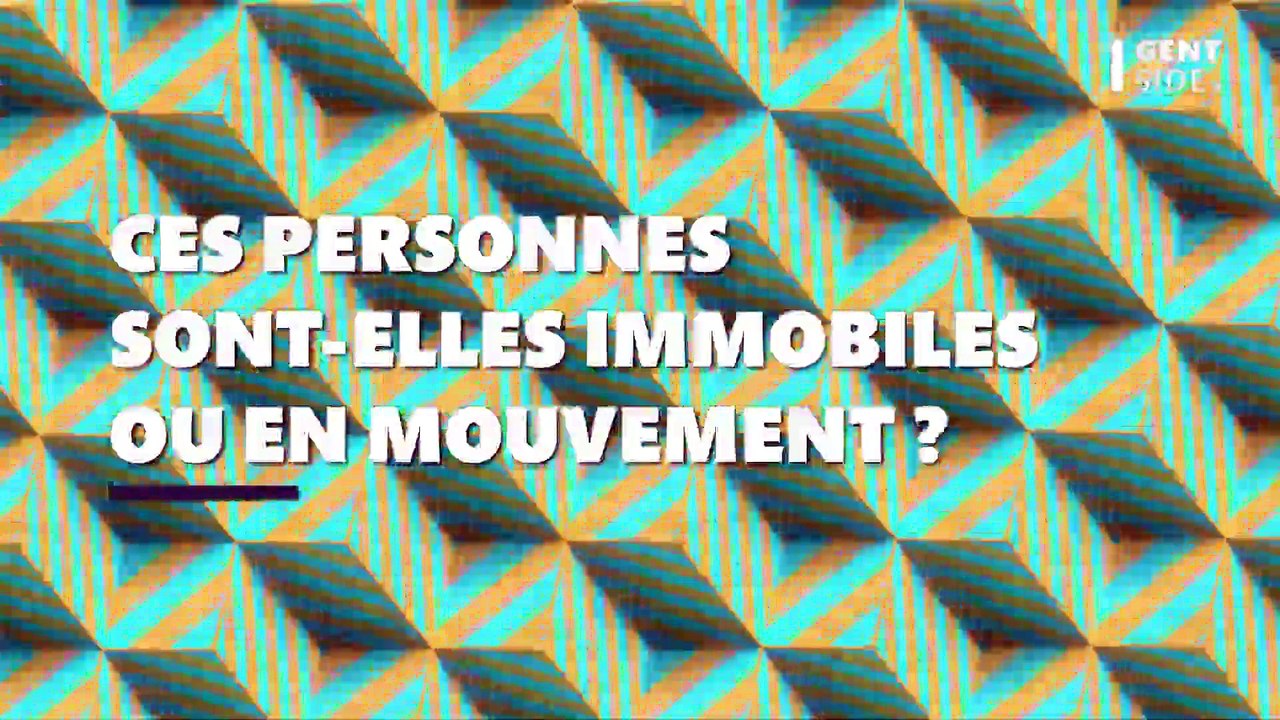 Illusion d’optique : ces personnes sont-elles immobiles ou en mouvement ?