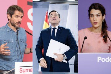 PSOE, Sumar y Podemos: estas son sus diferencias sobre el conflicto palestino-israelí