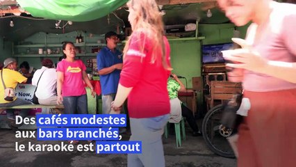 "On adore chanter": les Philippins, fans de karaoké