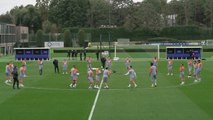 Inter training ahead of UCL MD3 at Salzburg
