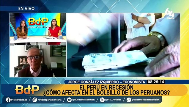 Jorge Gonzáles Izquierdo sobre recesión: “Desde hace 12 meses la inversión privada crece en negativo”