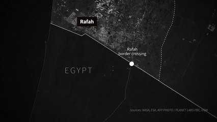 Interactive Animated Map of Gaza Strip 🗺️