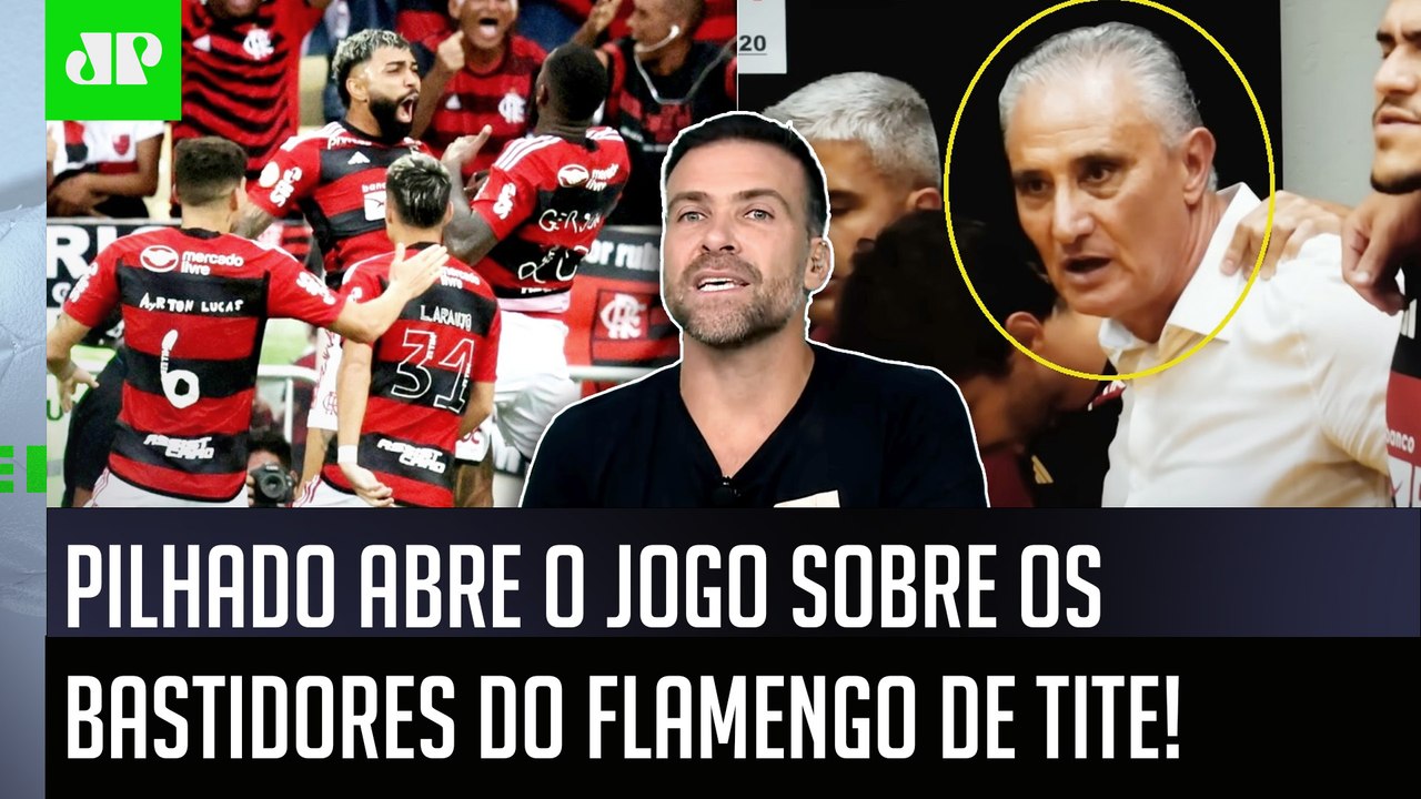 "É INFORMAÇÃO! O Tite FALOU ONTEM no VESTIÁRIO pros jogadores do Flamengo que..." PILHADO É DIRETO!