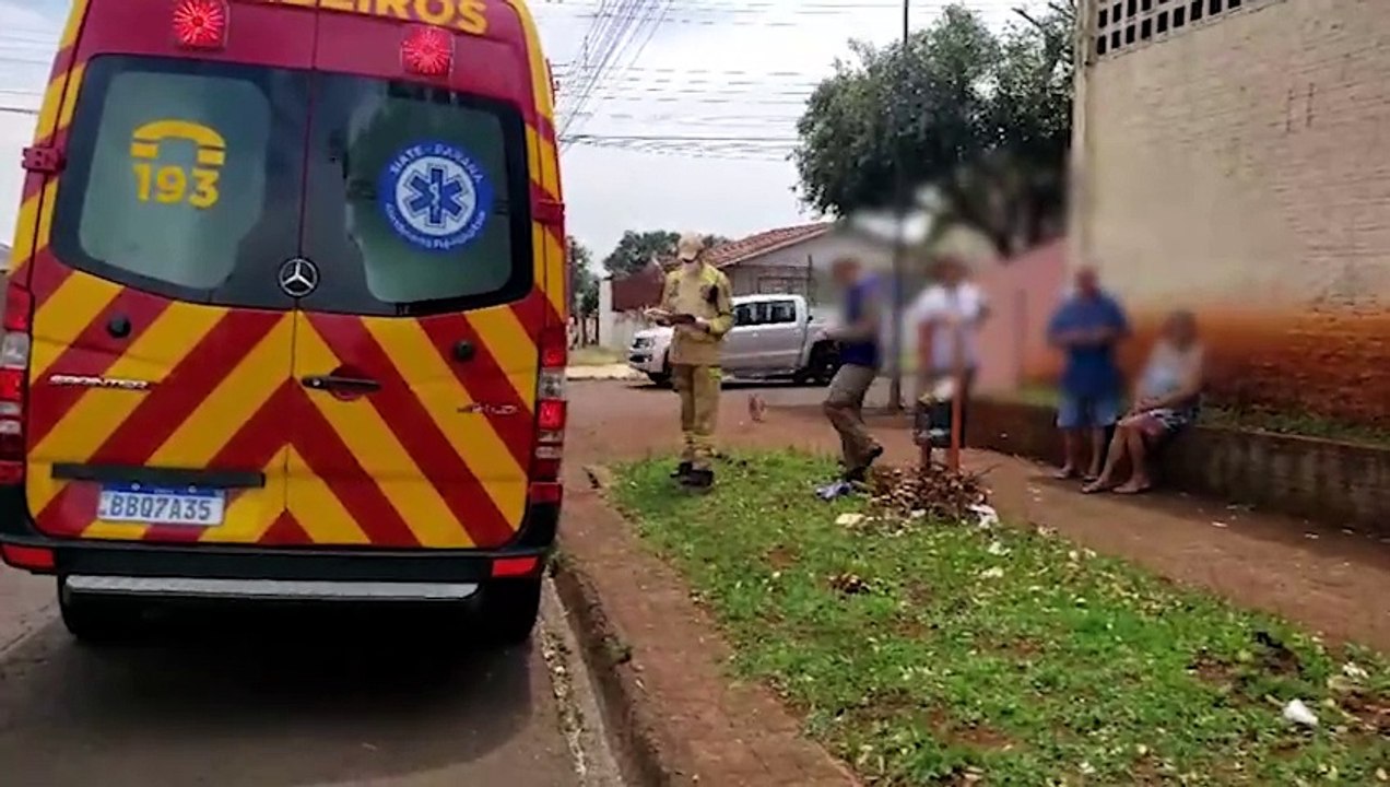 Siate é acionado para atender idosa que sofreu queda no bairro Nova Cidade