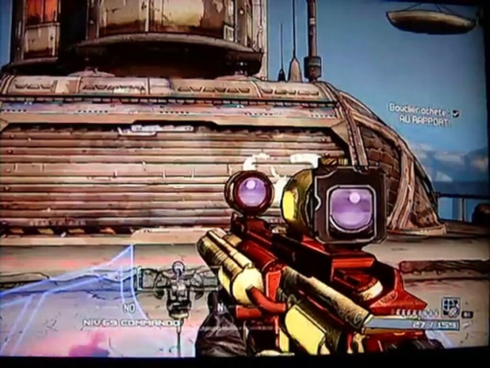 BORDERLANDS 1 - ARMES : ZX630.2 Fatal Crux / S&S (lvl 58) [X3 Explosion]