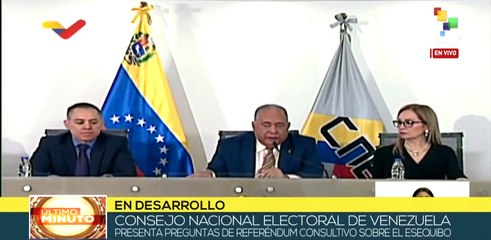 Download Video: CNE de Venezuela presenta propuestas del referéndum consultivo sobre el Esequibo