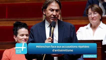 Mélenchon face aux accusations répétées d'antisémitisme