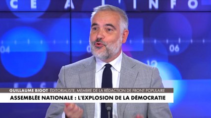 Guillaume Bigot : «On a jamais entendu un appel à la paix, à l'Assemblée nationale, aussi vindicatif»