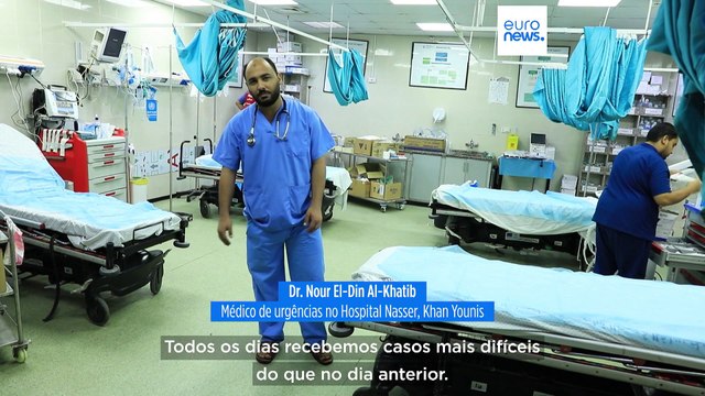Médico relata experiência em Gaza: Temos de escolher quem vive e quem morre