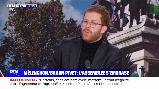 Critiques de Jean-Luc Mélenchon envers Yaël Braun-Pivet: David Amiel (Renaissance) dénonce un tweet ignoble et un clin d'œil à l'opinion antisémite