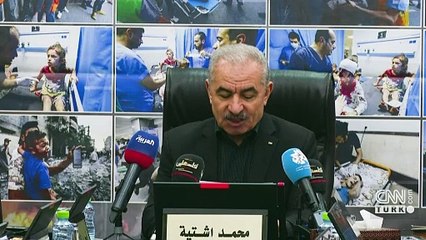 Filistin Başbakanı net konuştu: “Suç makinesi soykırım yapıyor”