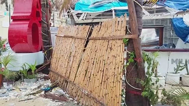 الإعصار نورما يخلف أضراراً كبيرة على الساحل الشمالي الغربي للمكسيك