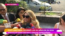 Itatí Cantoral celebra los xv años de su hija
