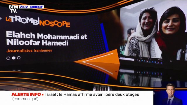 LE TROMBINOSCOPE - Elaheh Mohammadi et Niloofar Hamedi condamnées en Iran pour avoir contribué à rendre publique la mort de Mahsa Amini