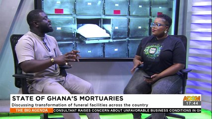 State of Ghana's Mortuaries: Discussing transformation of funeral facilities across the country - The Big Agenda on Adom TV (23-10-23)