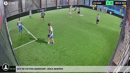 But de Victor LEMERCIER - BOCA SENIORS