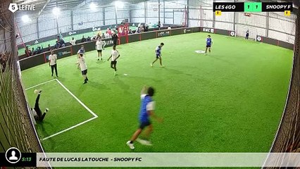 Faute de Lucas Latouche  - Snoopy FC