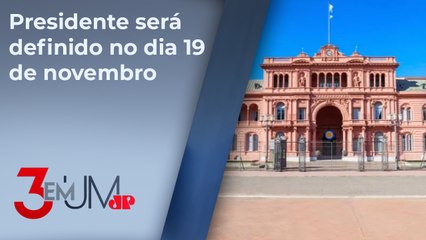 Скачать видео: Massa e Milei disputarão segundo turno das eleições presidenciais na Argentina