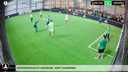 Faute de khalid Ait Lhoussaine - Saint-Mauresque